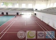 Acrylic Synthetic Sports Surfaces , Outdoor Sports Flooring 2-7 Mm Thickness